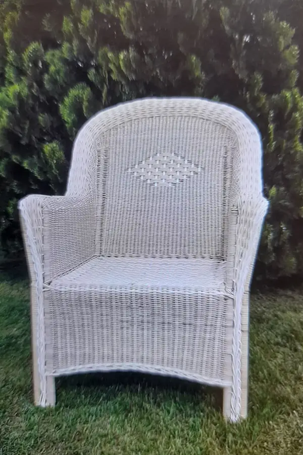 Bambu Rattan Hasır Koltuk