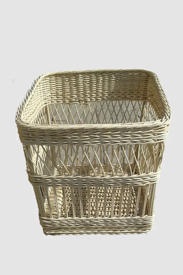 Dantelli Rattan Bambu Hasır Teşhir