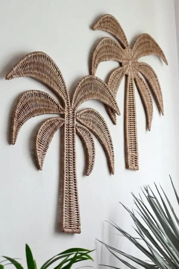 Dekor Amaçlı Bambu Rattan Hasır