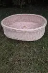 Yuvarlak ve Oval Karışım Bambu Rattan Hasır Örgü Tepsi