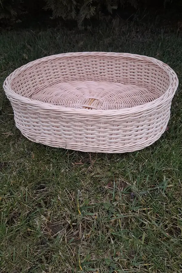 Yuvarlak ve Oval Karışım Bambu Rattan Hasır Örgü Tepsi